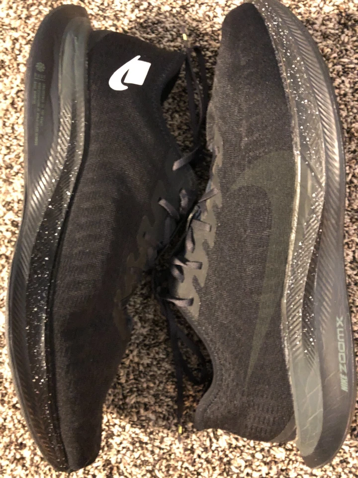 Nike Zoom Pegasus Turbo 2 Special Edition “Blacked Out” BV7758-001 Men Size 14 - Image 2 of 4