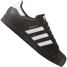 adidas superstar black white damen