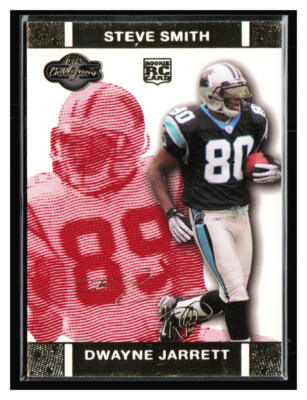 2007 Topps Co-Signers #85 Dwayne Jarrett / Steve Smith RC /399