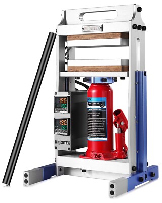 ROSITEK by Dabpress 8 Ton Heat Press Machine - Dual 3x7 Heated Plates