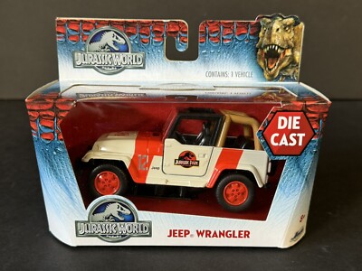JADA Metals Die Cast Hollywood Rides Jurassic World Jeep Wrangler New 1 ...