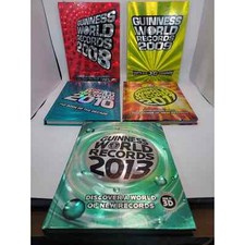 Guinness World Records Hardcover Books Lot of 5 - 2008, 2009, 2010, 2011, 2013