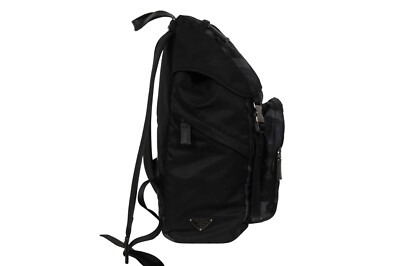 Prada bookbag Black Re-nylon And Leather Backpack | PRADA main image 3