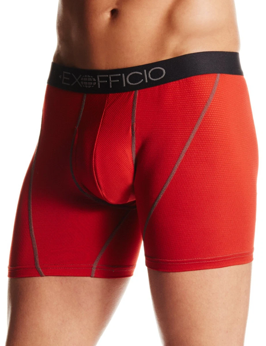 Exofficio Men's Give-N-Go Sport Mesh 6-inch Boxer Brief - 1241