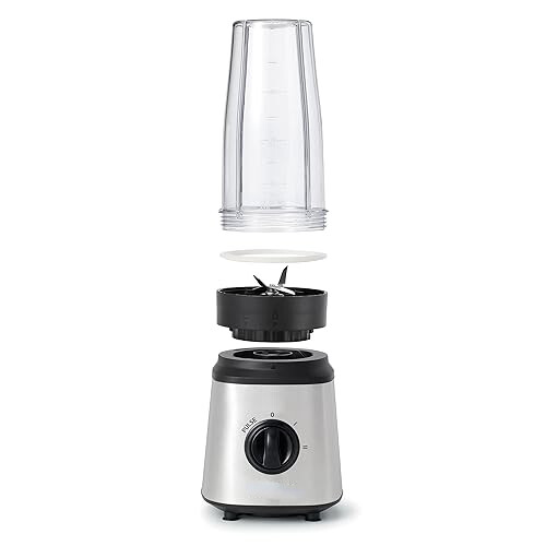 300-Watt . 3-Speed Personal Blender, Stainless Steel/Black