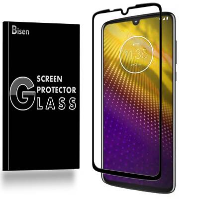 BISEN FULL COVER Tempered Glass Screen Protector For Motorola Moto