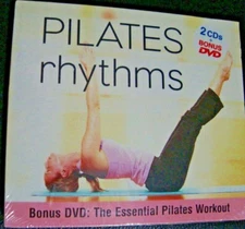 PILATES RHYTHMS 2 CD+ BONUS DVD THE ESSENTIAL WORKOUT MUSIC BRAND NEW 