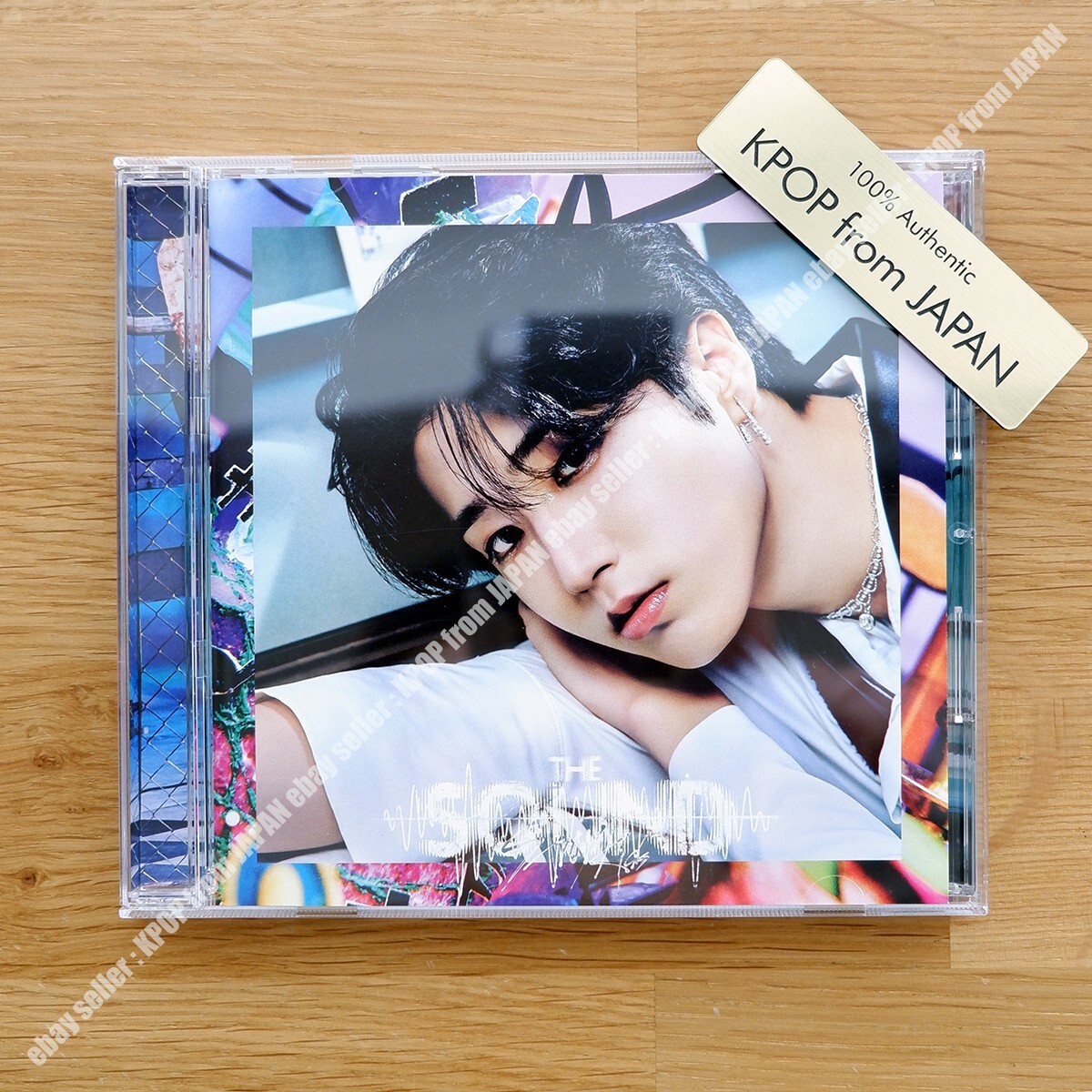 28 THE SOUND ソニミュ　SONYMUSIC 限定トレカ　ハン　HAN Stray kids HAN Official Photo Card Double Sided THE SOUND