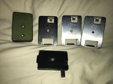 Vintage Heavy Metal Quick Release Assembly 4 Plates Made USA