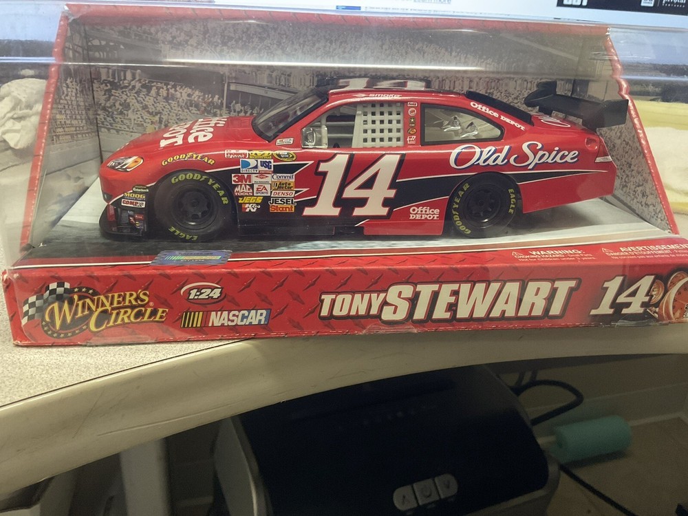 Winners Circle Tony Stewart  nascar model race car 14. 1:24