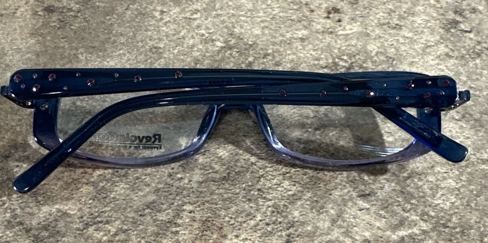 Revolution Eyewear REV759 Blav Blue Eyeglasses FRAMES ONLY 49-16-135mm NEW G5 - Image 2 of 4