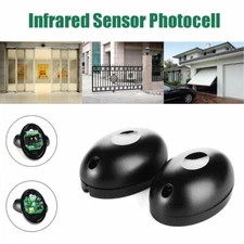 Photocell Sensor Beam for Sliding Gate Opener Infrared Safety Photo cell 12/24V