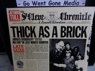 JETHRO TULL - Thick as a brick - 25th Anniv. Edition CD - 12 Min. Live-Bonus