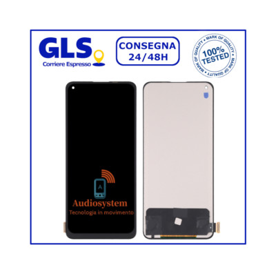 LADYSON Schermo LCD TFT Per Oppo Reno6 5G (CPH2251) - Display E Touch Digitizer Con Cornice Nera E Kit Utensili - Ricambio Non Originale - 5