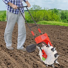 Garden Seeder Metal Precision Garden Push Seeder Walk-behind Row Crop Planter