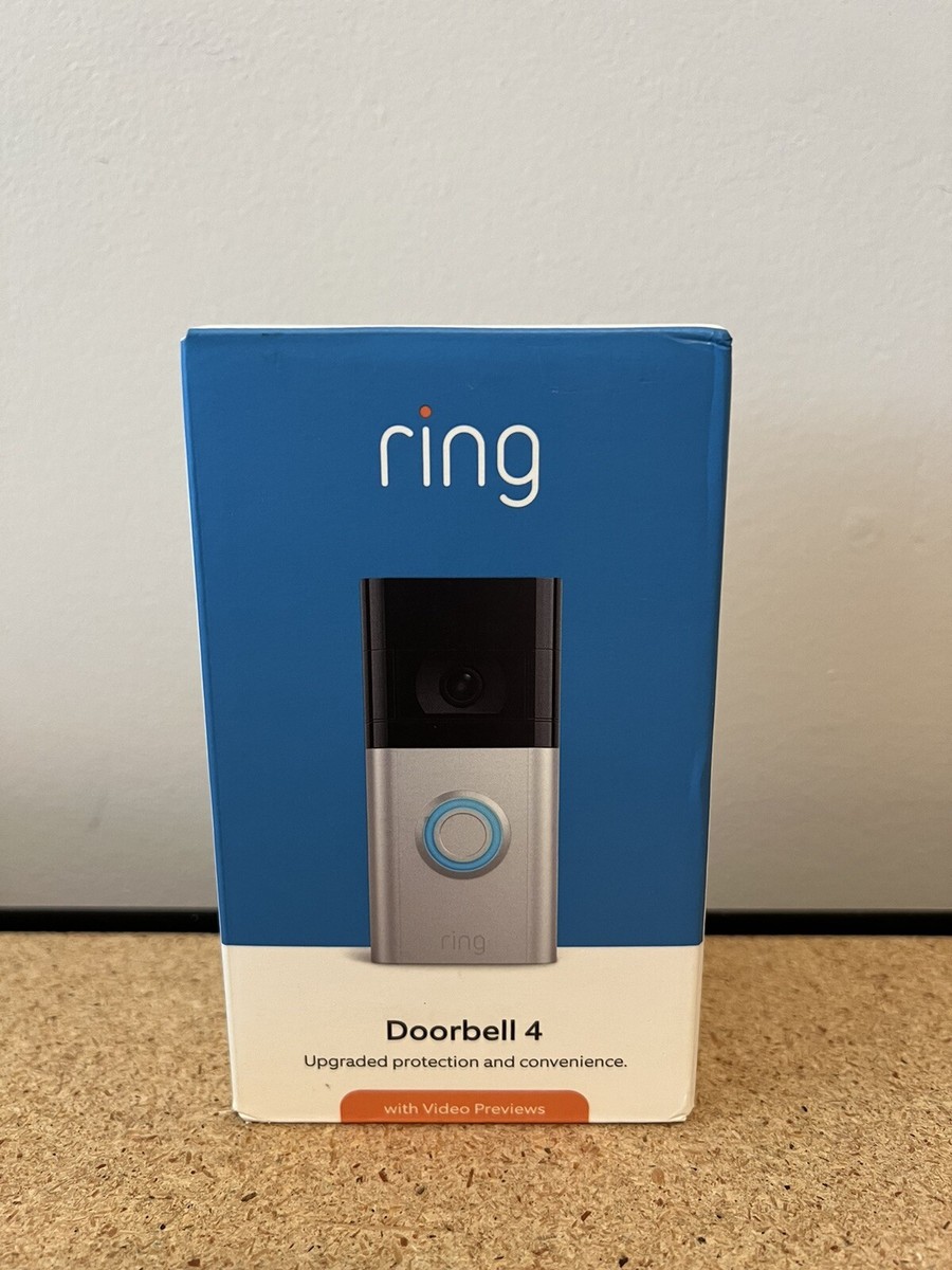 Ring Video Doorbell 4 - Satin Nickel for sale online | eBay