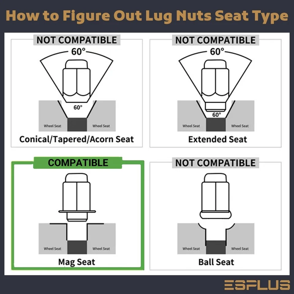 20 Toyota 1.85" OEM Wheel Lock Chrome M14x1.5 Fit Land Cruiser/Sequoia/Tundra - Image 4 of 4