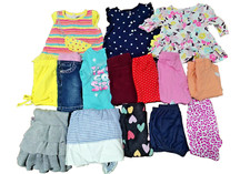 EUC HUGE Lot of Baby Girls SUMMER Clothes 15 Pieces Size 12 Months