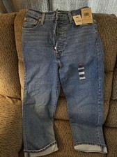 Levi's Women's Ultra-High Rise Ribcage Straight Jeans 26 X 27