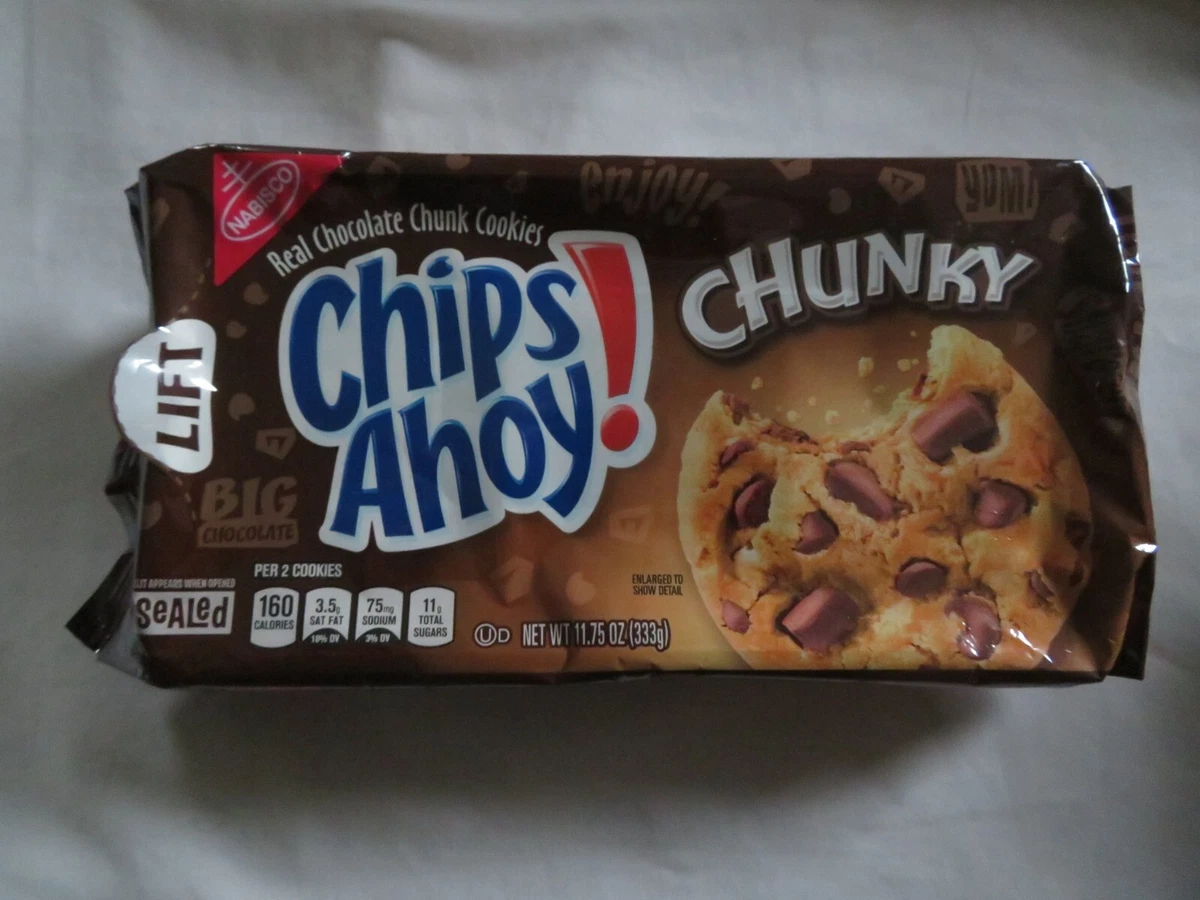 Nabisco Chips Ahoy Chunky Chocolate Chip Cookies 11.75 oz