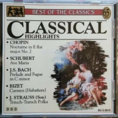 Best of the Classics Classical Highlights CD ♫ | eBay