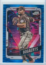 Xander Bogaerts 2024 Topps Chrome Cosmic BLUE MOON REFRACTOR /99 Padres