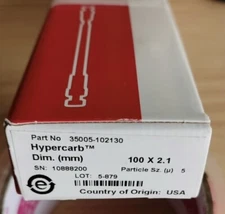 35005-102130 Porous graphical carbon liquid chromatography column Brand New