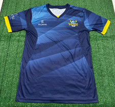 Yorkshire Vikings Cricket Kukri Navy Training Jersey | Adult Large T-Shirt Kit