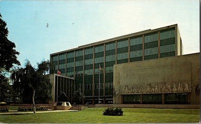 Vintage Postcard Wentworth County Court House Hamilton Ontario Canada