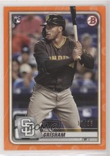 2020 Bowman Orange 17/25 Trent Grisham #83 00kj