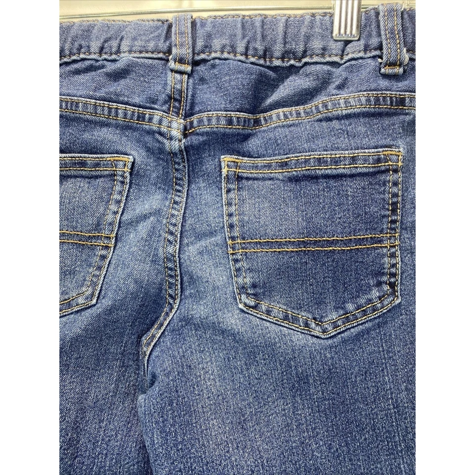 Jeans Osh Kosh B'gosh Clásicos Cintura Ajustable Azul Niños Talla 8 Regular 24X 22 Foto 3 de 4