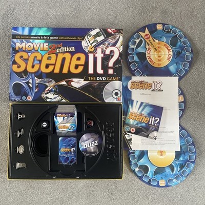 Scene It? Film 2. Edition DVD Familien Brettspiel komplett