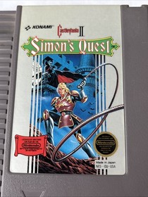 Castlevania 2 II: Simon's Quest Circle Seal cartuccia Nintendo NES con custodia