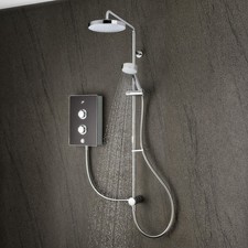 Mira Decor Dual Electric Shower - 10.8kW Black Onyx