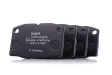 DELPHI Bremsbeläge Satz Vorne Bremsklötze für OPEL Astra G CC (T98) COMBO (71)
