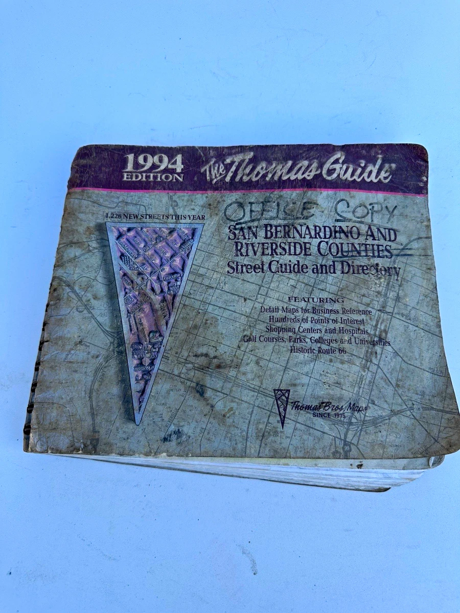 Thomas Guide In Collectible United States Maps for sale | eBay