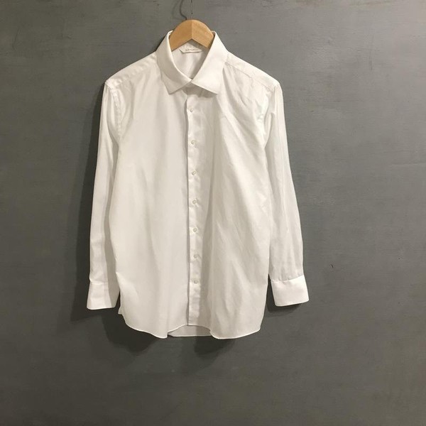 Men Suitsupply Shirt White Cotton 40 /L / 48 #1UNT
