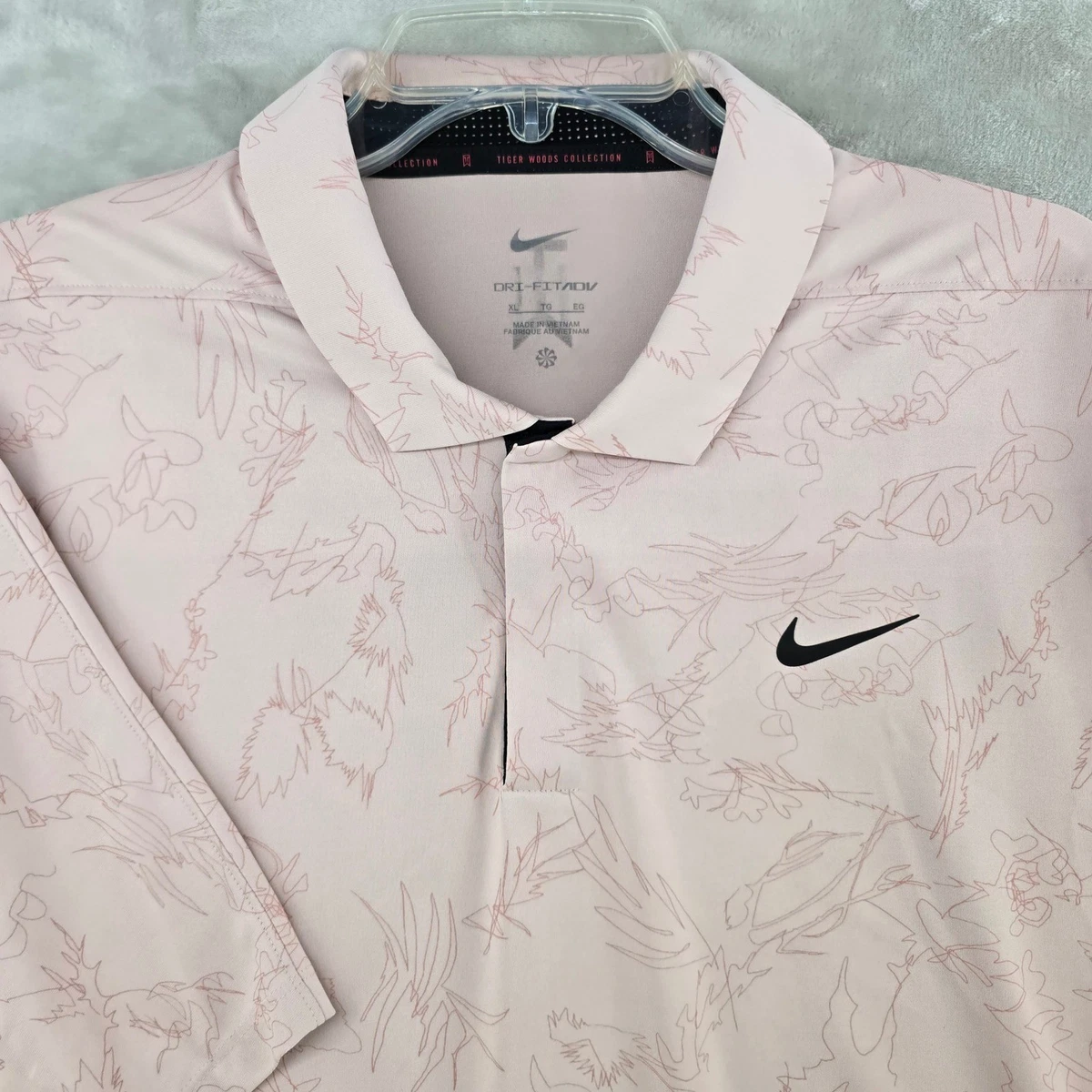 Nike Tiger Woods Polo Indiana Men's Golf Shirts, Tops & Sweaters
