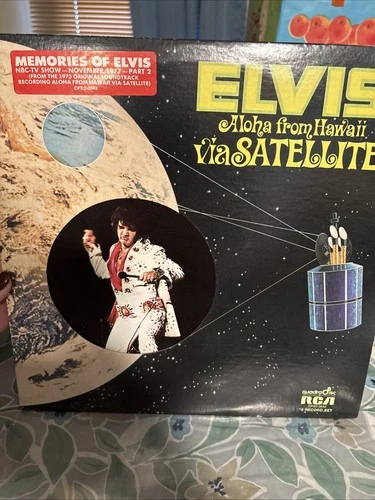 Elvis Presley Aloha From Hawaii Via Satellite RCA 1972 2LP