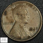 1922 D Lincoln Wheat Copper Cent 1C