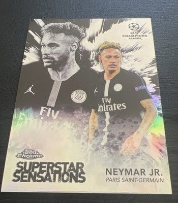 2018-19 Topps Chrome UEFA CL Superstar Sensations Neymar Jr - PSG