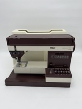 Vintage Pfaff Tiptronic 1171 Sewing Machine  Hard Case Working No Pedal/Cable