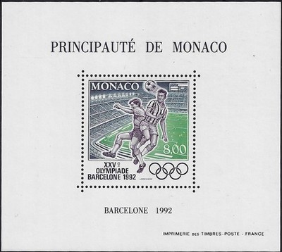 1992 München Zettel Olympische Sommerspiele Barcelona Kat BFs18