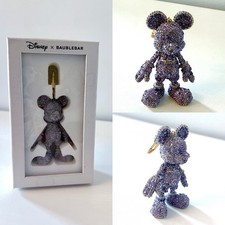 Disney x Baublebar Mickey Mouse Keychain Bag Charm - Purple Crystal Iridescent
