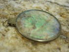 VINTAGE HOLOGRAM PENDANT ANGEL PLAYING MUSIC INSTRUMENT — photo 4