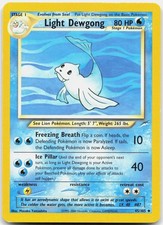 Light Dewgong 45/105 Uncommon Neo Destiny Pokemon Unlimited Lightly Played on eBay