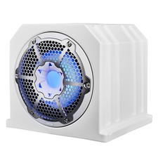 DS18 HYDRO 10" Marine Sub Box w/RGB Lighting - White NXL-10SUBLD/W UPC 663593...