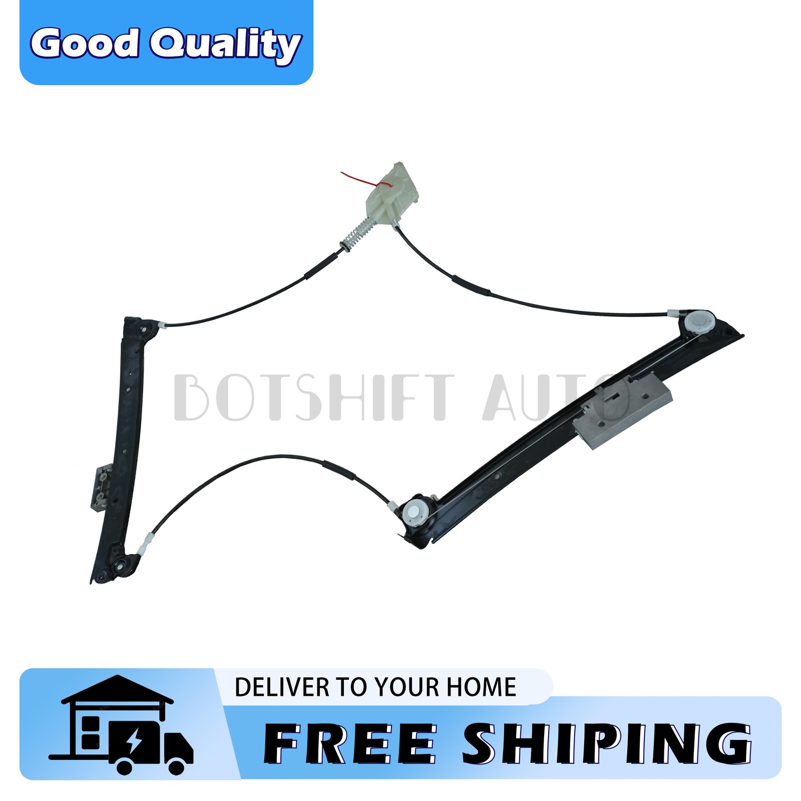 3W0837401J Front Left Window Regulator Fits 04-18 Bentley Continental GT Coupe