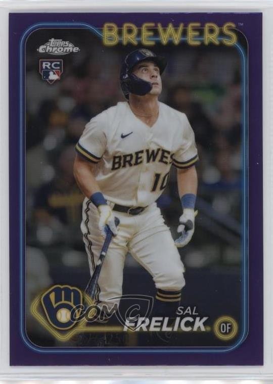 2024 Topps Chrome Purple Refractor /250 Sal Frelick #39 14wi