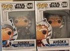 Ahsoka Star Wars Funko Pop Lot 409 268 496 464 130 Exclusive GITD Rare HTF